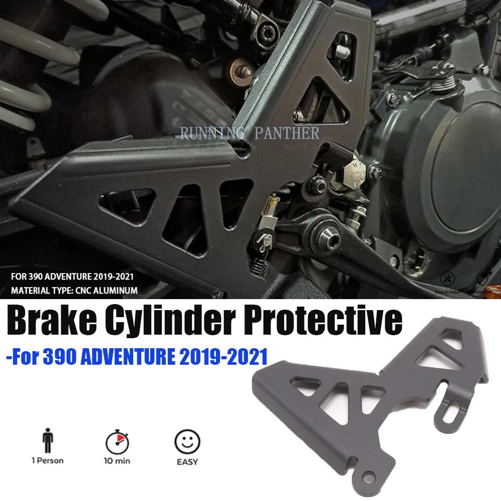 

Новинка 390 Приключения 2019 2020 2021 аксессуары для мотоциклов Защитная крышка защитного чехла для пятки тормозного цилиндра