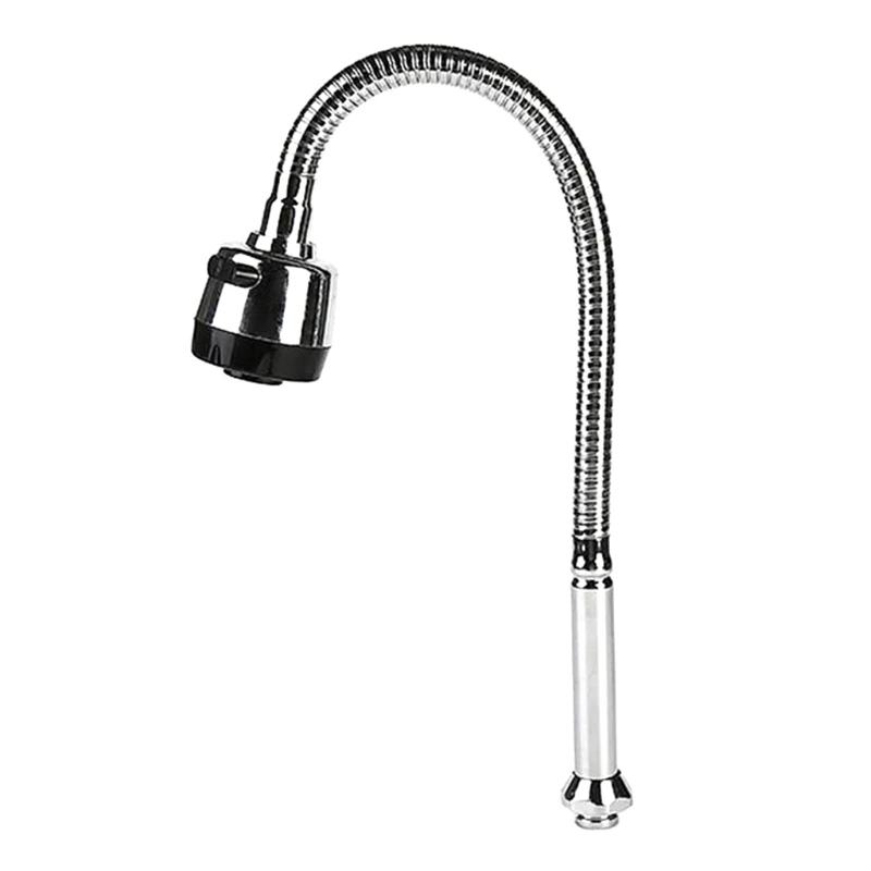 

360 Degrees Rotation Sink Faucet Pipe Stainless Steel Kitchen Sink Spout Water Saving Outlet Fexible Tube Single Handle 11XA