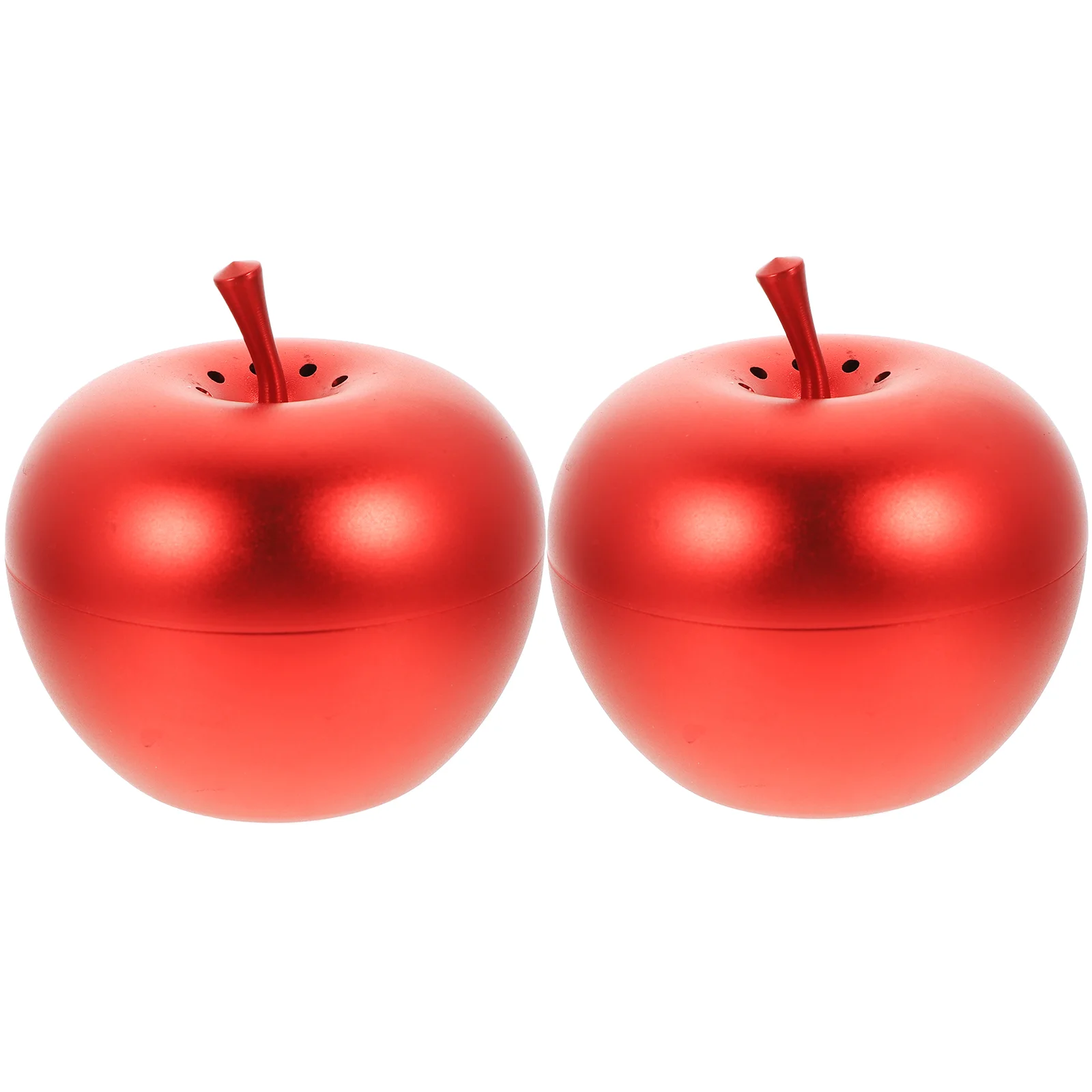 

Apples Christmas Box Candy Filled Shaped Decorations Containers Bobbing Ornaments Favor Fruit Goodie White Snow Party