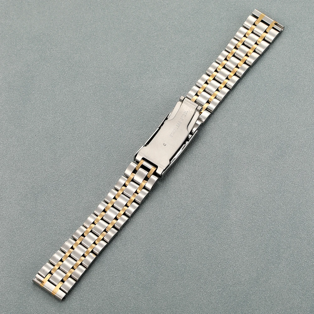 316L Stainless steel 20mm Quick Release Speed master Watch Band Bracelet Flat End Fit For Omg SKX Watch