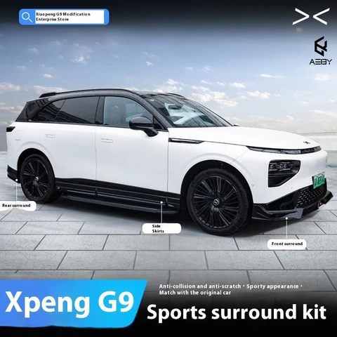 Небольшой комплект модификации корпуса для автомобиля Xpeng G9, специальный спортивный комплект для полного хвостового крыла автомобиля