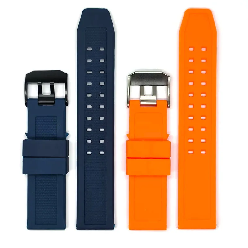 Для Luminox 3051 3150 3080 8821 8800 23 мм ремешок для часов силиконовый водонепроницаемый
