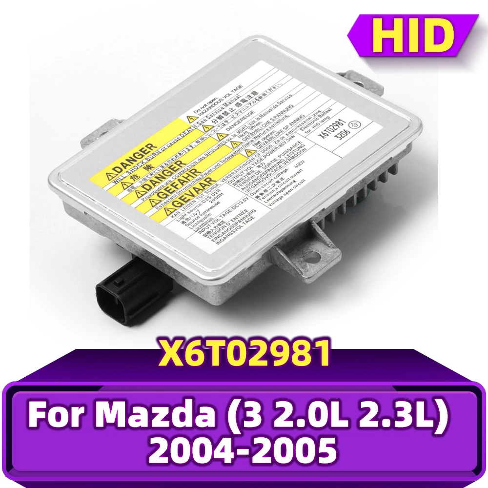 X6T02981 W3T14371 X6T02971 X6T02993 W3T10471 блок зажигания ксенонового балласта D2S D2R для Mazda (3 2.0L 2.3L)