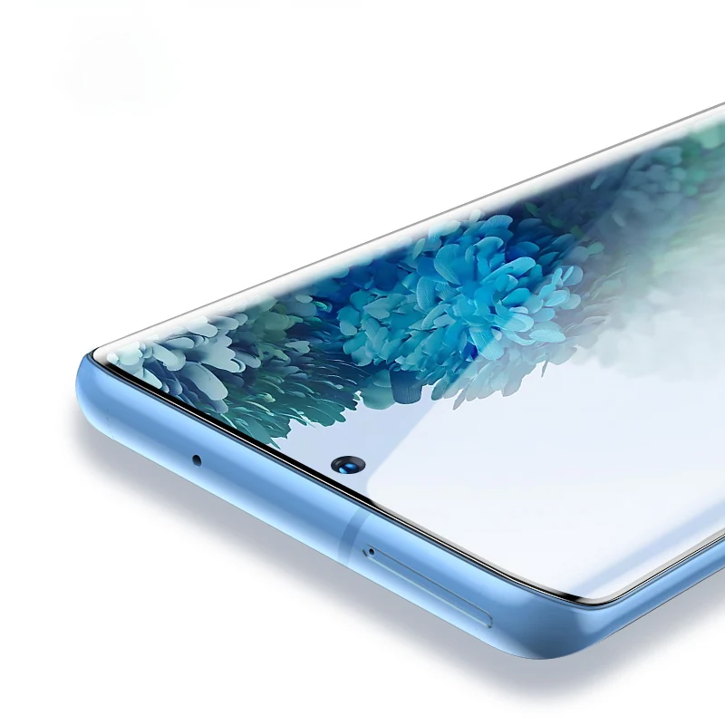 Закаленное стекло с жидким УФ-покрытием для Samsung Galaxy S20 S10 S8 S9 Plus S10E Ultra Note 10 8 9
