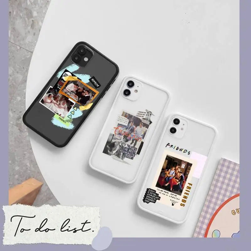 

Central Perk Coffee friends tv show Phone Case matte transparent For iphone 7 8 11 12 13 plus mini x xs xr pro max cover