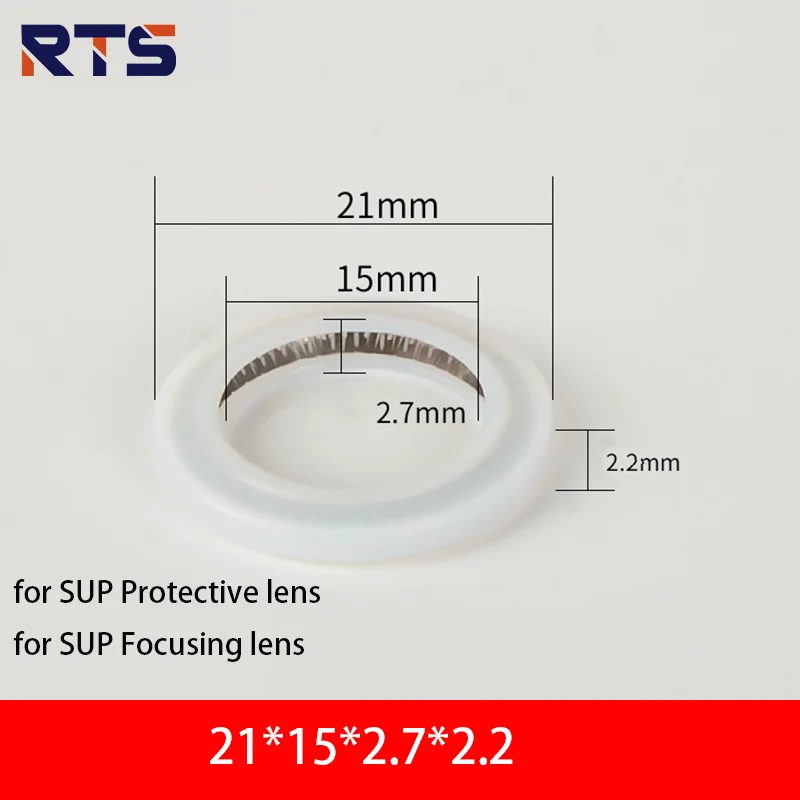 RTS SK SUP HANWEI Уплотнительное кольцо Линза для лазерной сварки Фокусирующее зеркало Уплотнительная прокладка из ПТФЭ и резиновое кольцо для режущего станка