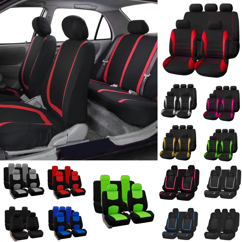 Car Seat Cover Front or Rear For GREAT WALL M1 M2 M4 Hover H3 X200 Hover H6 Coupe Breathable Cushion Polyester Chair Covers NEW