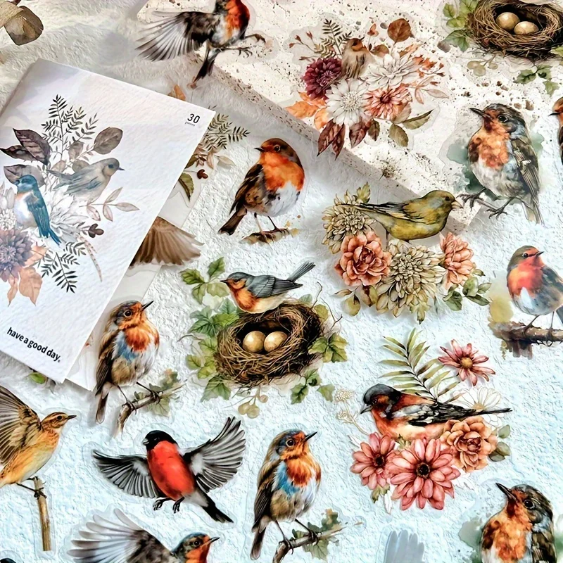 

Набор наклеек "Летающая птица" для скрапбукинга