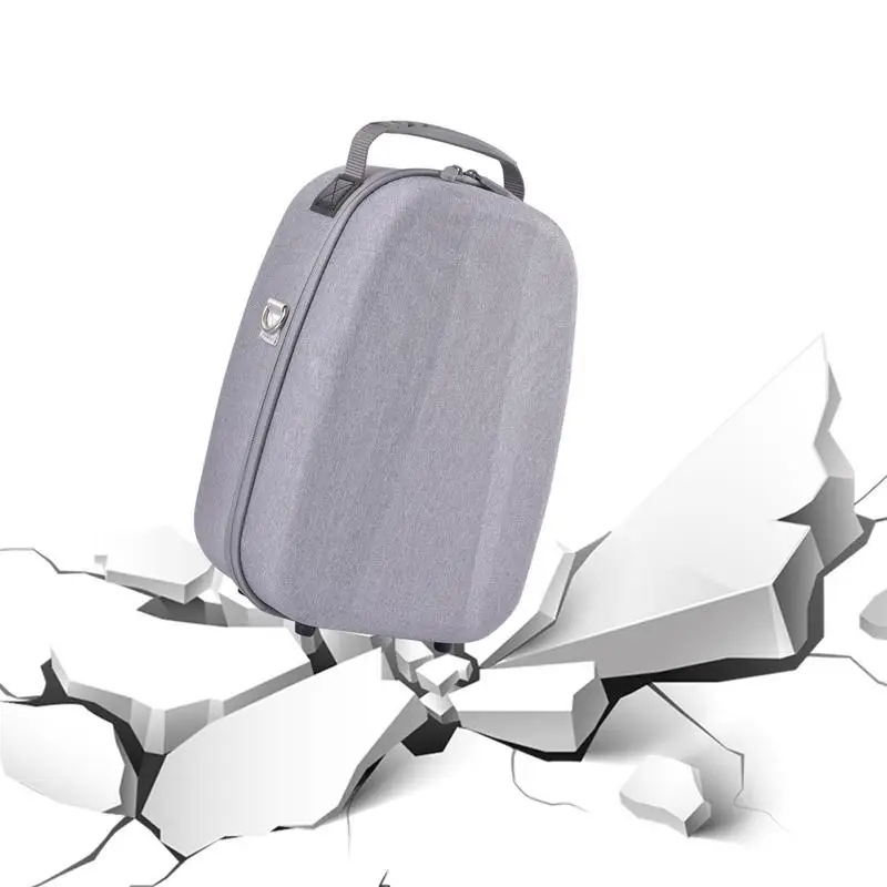 

Dual Zippers Portable Zipper Pouch Protective Cover Storage Bag Box Carrying Case VR Headset And Handle