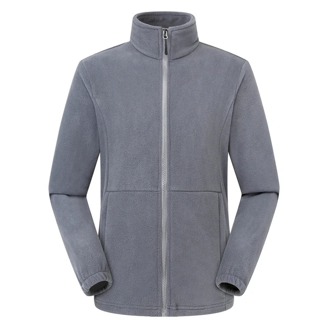 JNLN Men Polar Fleece Jackets Winter Windproof Thermal Soft Shell Jacket Outdoor Sports Hiking Camping Skiing Climbing Warm Coat_voghion.com