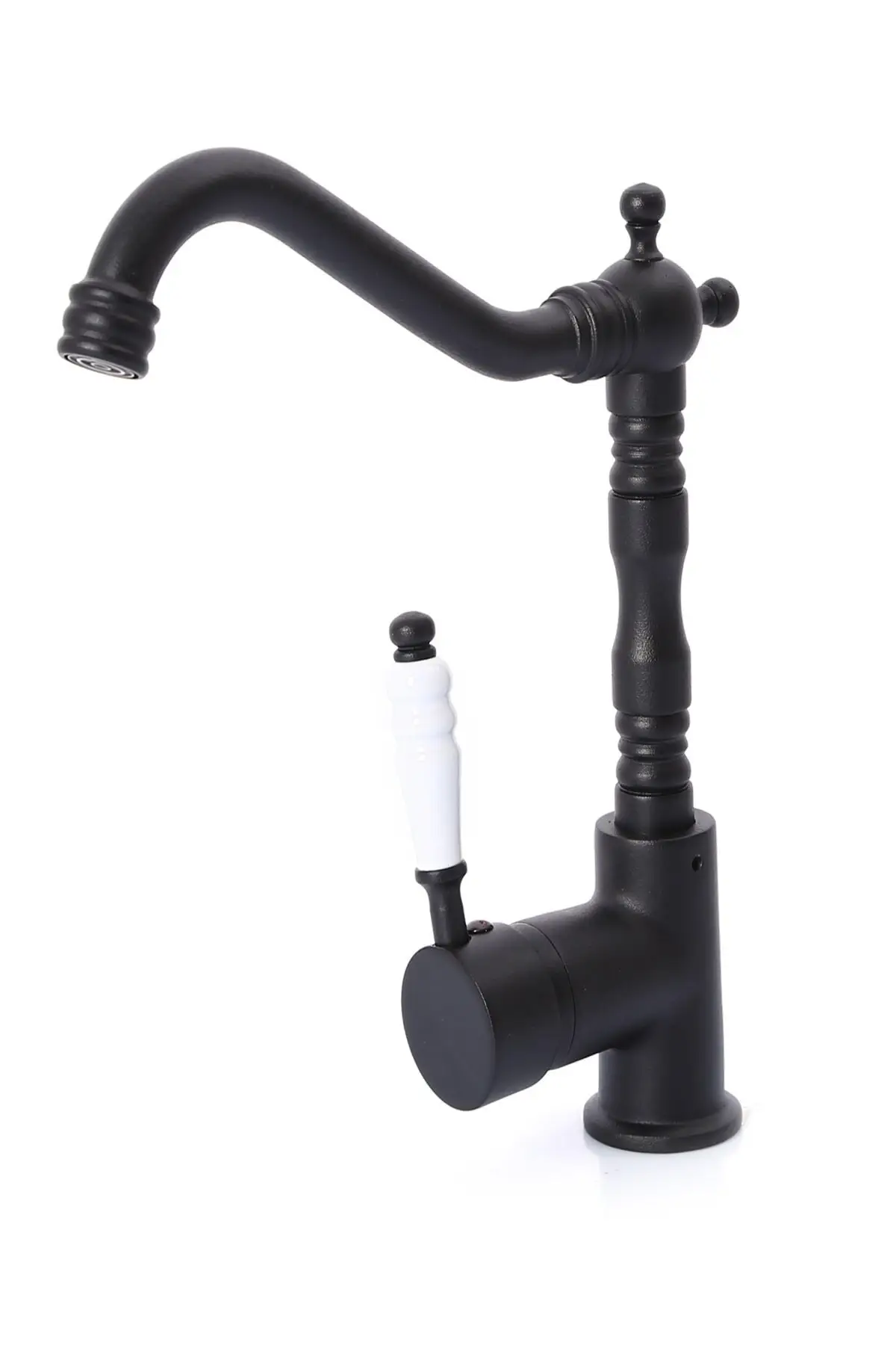 Смеситель для кухонной мойки в рустикальном стиле латунный корпус с