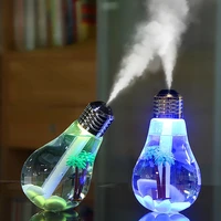 creative mini mute small usb large capacity desktop air colorful bulb humidifier