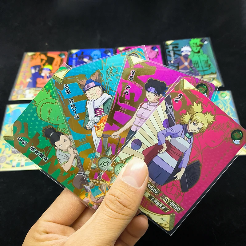 Карты Naruto ZR Hinata Kakashi Sasuke teмари все наборы игра TCG коллекционная карта поклонник