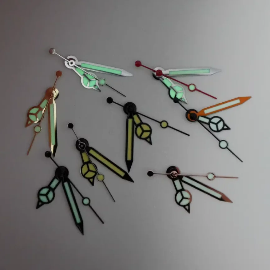 NH35 Watch Hand 12mm Watch Accessory Green Luminous Mechanical Watch Luminous Hand Fits Movement NH36A Watch Hand