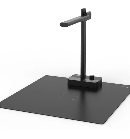 

A3 Multilanguage 20 Mega Pixels Portable Document Camera Scanner Flatten Auto Book Scanner With Desktop Lamp For Office Usb CMOS