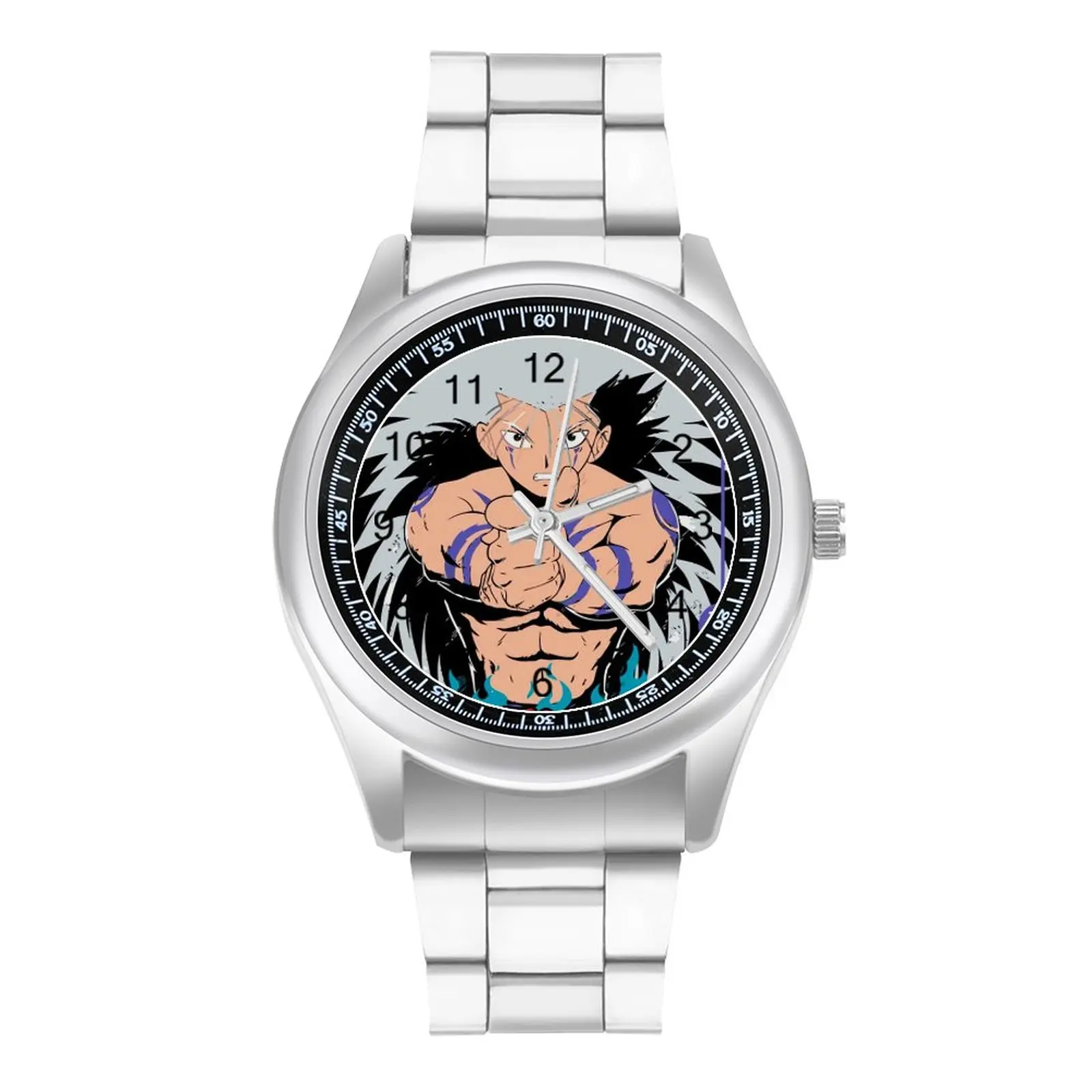 

Yusuke Yu Yu Hakusho Quartz Watch Japanese Anime Design Unusual Wrist Watch Stainless Analog Fishing Female Wristwatch