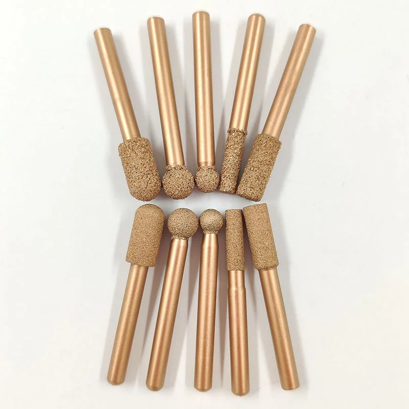 

Алмазное сверло 20 шт. 6 мм хвостовик алмазные боры набор сверл электрическая шлифовальная машина абразивные инструменты напильник