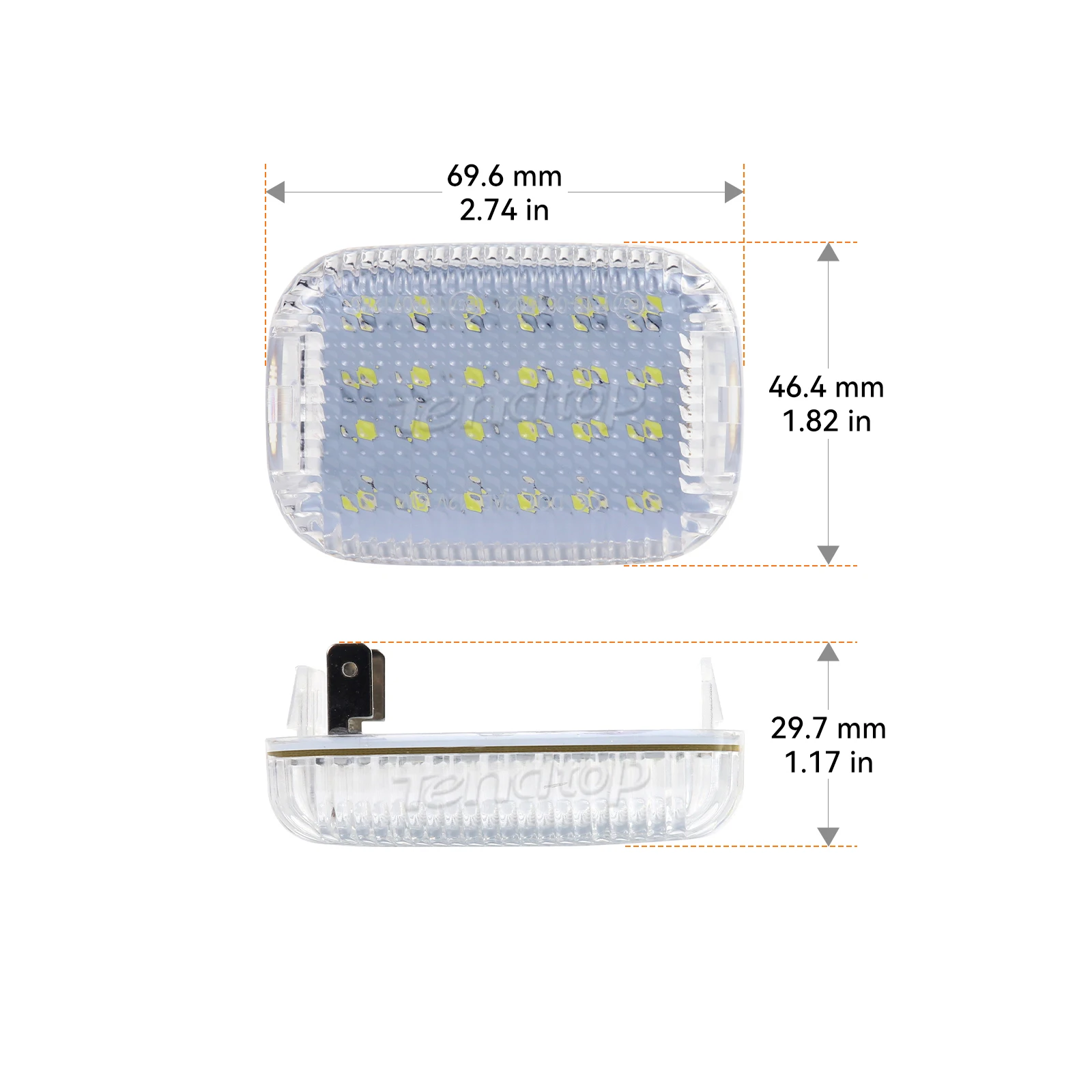 Для 14-2023 Ford Transit Connect 150/250/350/350 HD Van E-Transit Dome светодиодный грузоподъемность