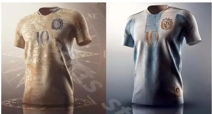 

2021 ARGENTINA soccer jersey Maradona elements CONCEPT KUN AGÜERO DI MARIA LO CELSO MARTINEZ CORREA independence 200 years