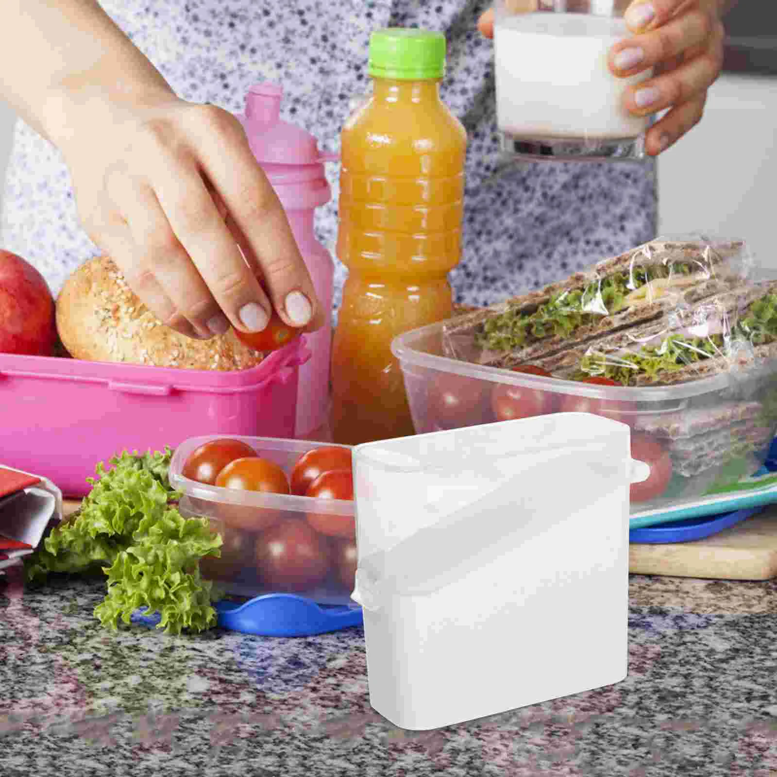 Срез сыра четкие маленькие коробки держатель контейнеры для хранения