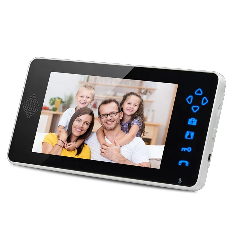 

7'' TFT LCD Wired Video Door Phone System Indoor Monitor Outdoor IR Camera Support Unlock Visual IP Video Intercom System