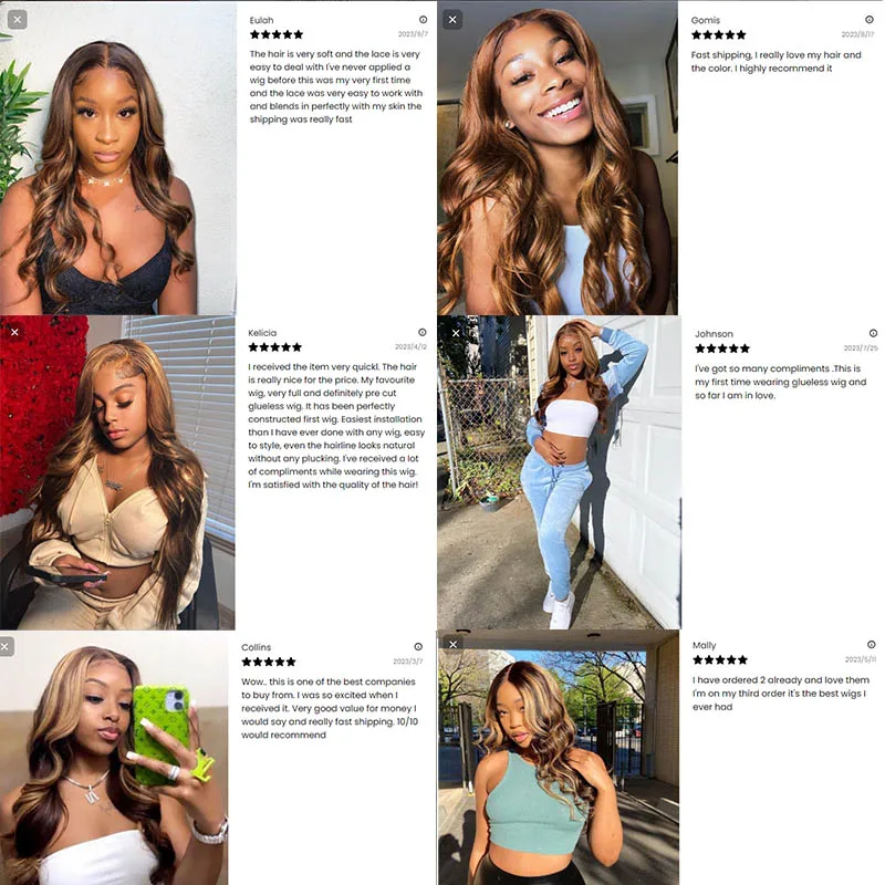 Парики женские из натуральных волос 4 Х6 дюймов без клея