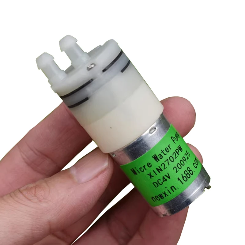 Маленький мини-водяной насос 370 постоянного тока 3 В 4 5 6 микро-мембранный 27 мм