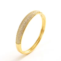 2022 trend fashion korea simple micro inlaid diamond word lady bracelets for women temperament exquisite luxury bangle jewelry