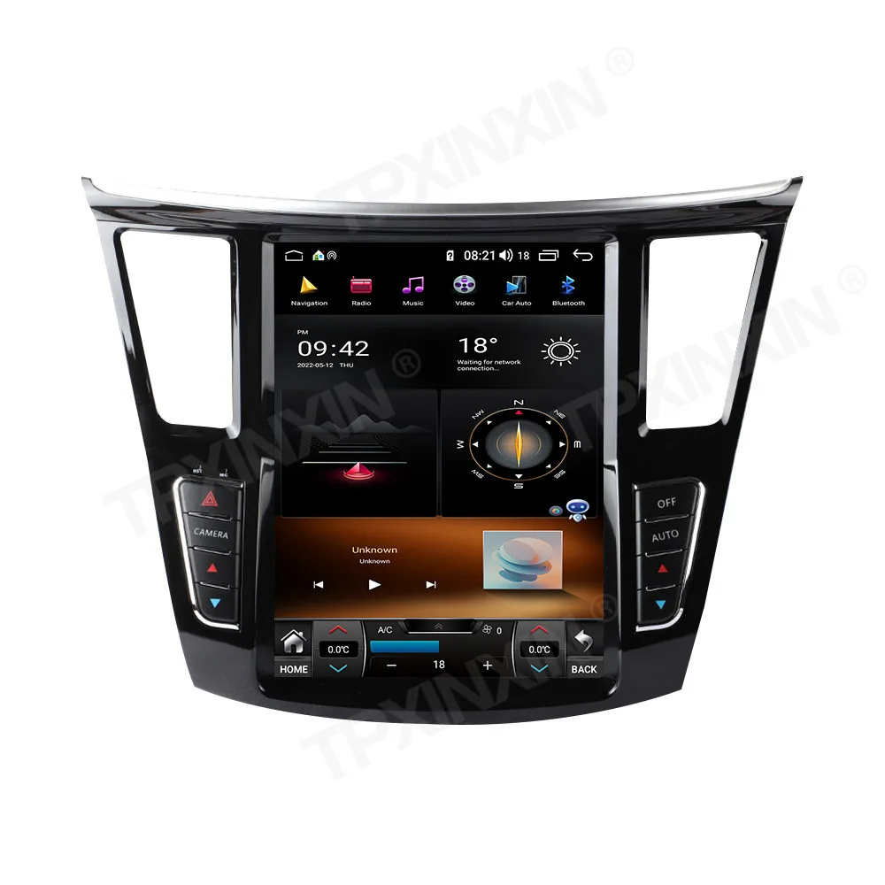 Радио Coche с Android-приемником автоматическим экраном для Infiniti Qx60 Jx35 2014 2015 2016 2017 2018 2019