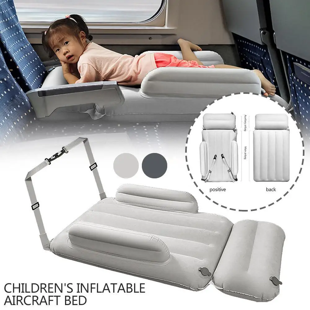 

Baby Child Inflatable Mattress Air Bed Car Rear Folding Rail Travel Self Driving Rear Sleep Artifact Long Distance Teavel