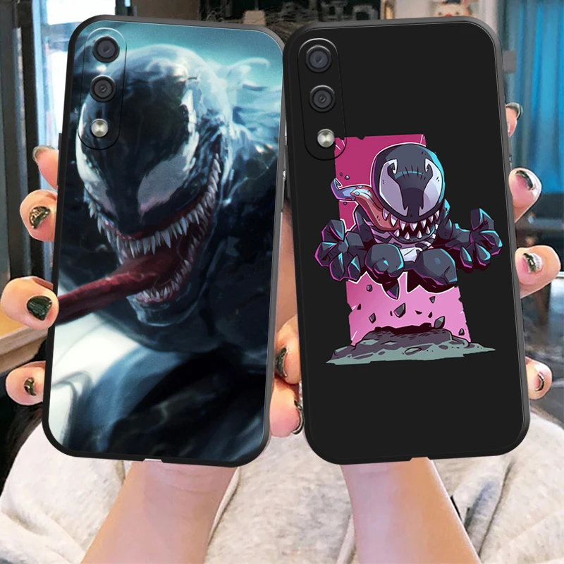 

Marvel Venom Phone Case For Samsung Galaxy A01 A02 A10 A10S A20 A22 4G 4G 5G A31 Soft Back Funda Coque Black Silicone Cover