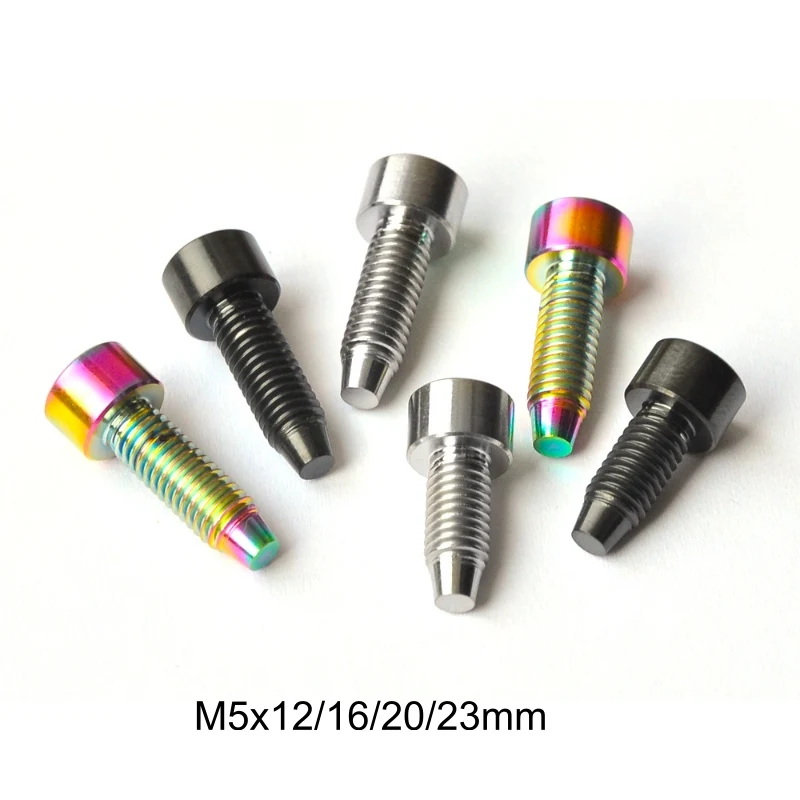 Шестигранные Болты С Титановым стержнем Ti 1 шт. M5x12/16/20/23 мм крепеж винта для