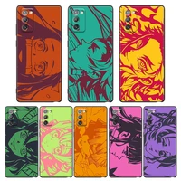 japan demon slayer manga phone case for samsung note 8 9 10 20 plus ultra 5g m 11 21 31 s 01 51 32 62 32 s 52 5g case soft cover
