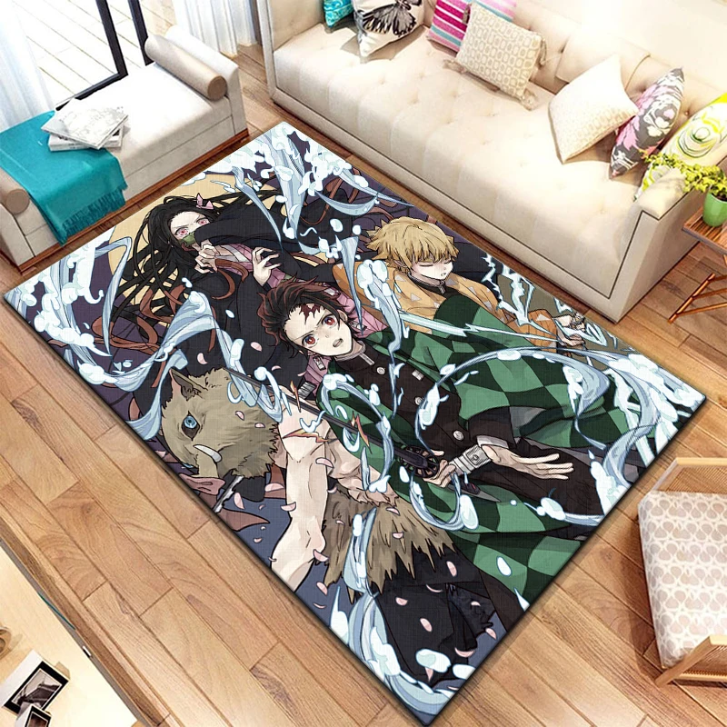 

Demon Slayer custom carpet camping mat kitchen mat washroom floor mat decoracion room kitchen mat living room carpet yoga mat