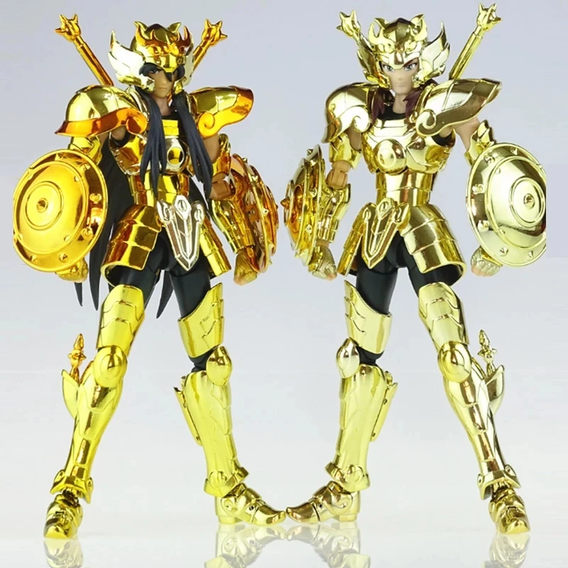 CS Model Saint Seiya Myth Cloth EX Libra Docko/Dohko With Dragon Shiryu Head Gold Knights of the Zodiac Action Figure In Stock