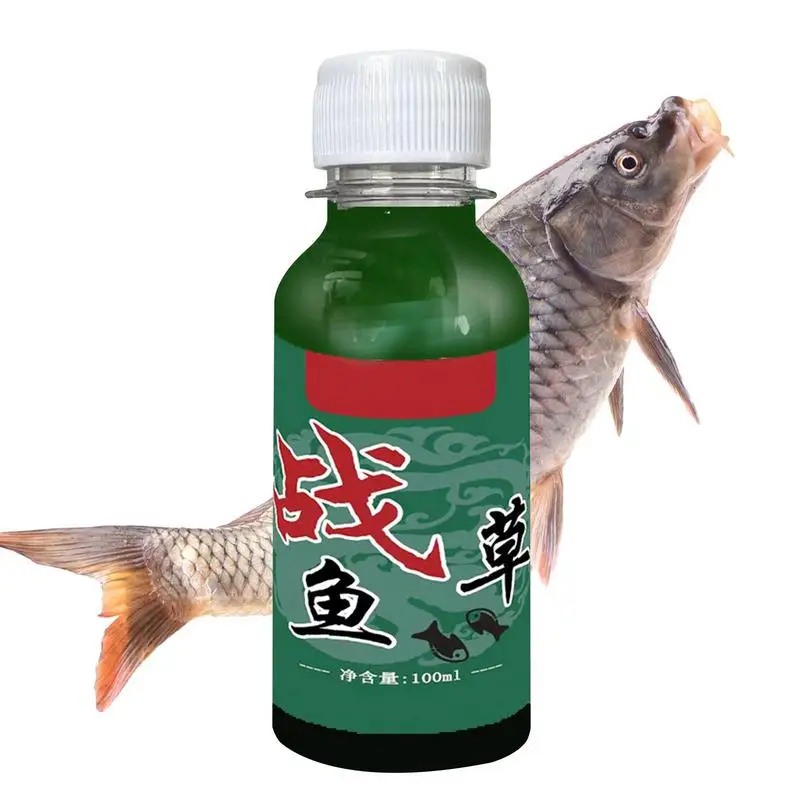 

Fish Attractant Liquid 100ml Natural Carp Bait Effective Liquid Bait For Fishing Equipment Accessories Baits And Lures For Grass