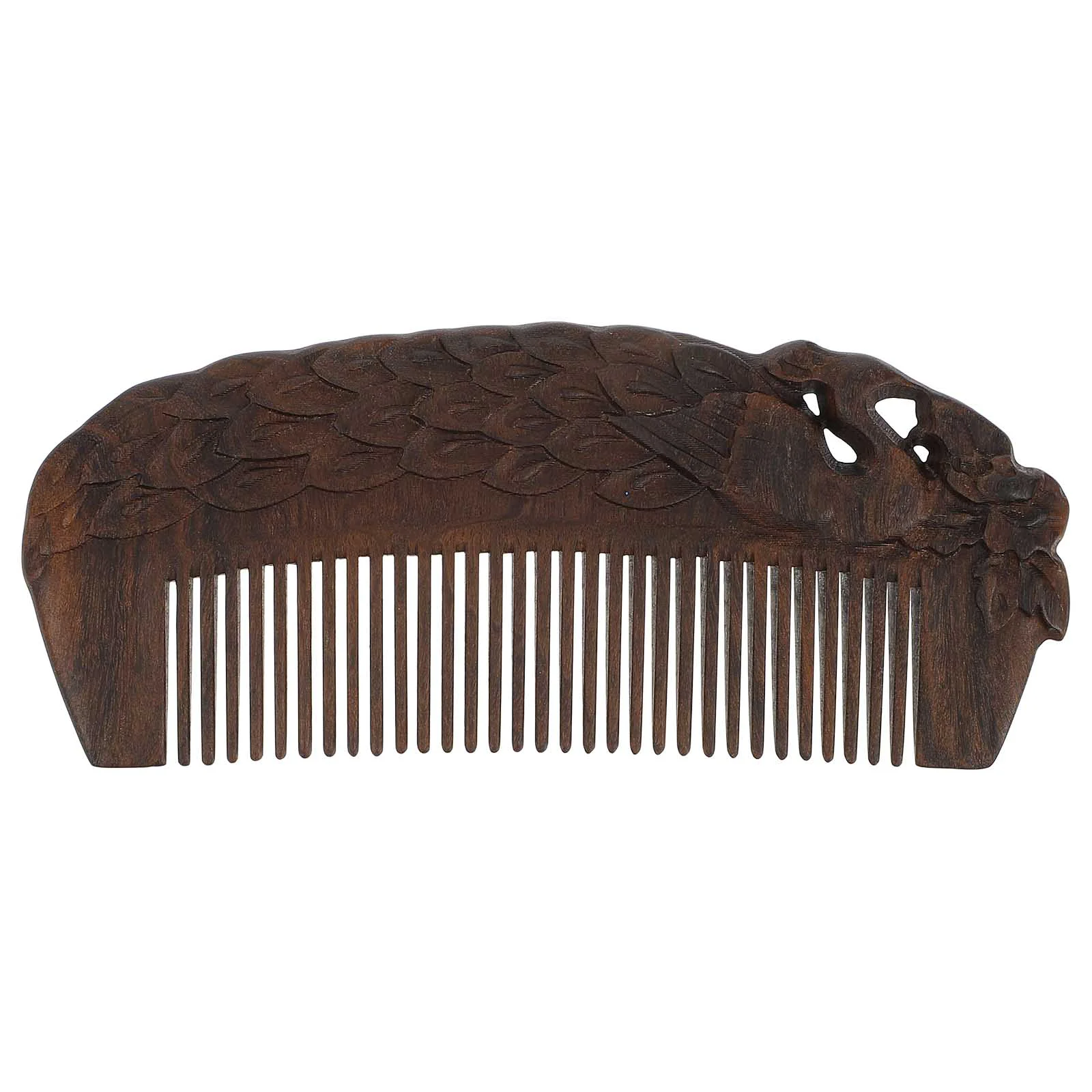 

Comb Hair Static Antiwooden Combscare Household Sandalwood Natural Pocket Women Homeportable Carving Accessories Scalp