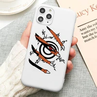 naruto the nine tails soft silicone candy phone case for iphone 13 12 11 pro mini xs max 8 7 plus x 2020 xr cover