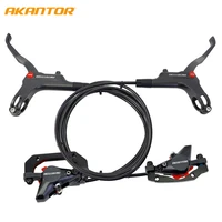 akantor bicycle brake ultralight hydraulic mountain bike disc brake bicycle parts brake kit 8001400mm bicycle brake cable