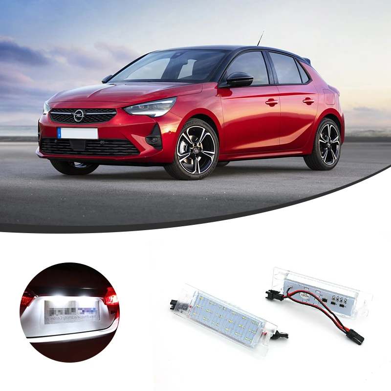 

Светодиодная лампа для номерного знака для Opel Corsa C 2001-2006, для Alfa Romeo GT 2004-2010, 2 шт./комплект