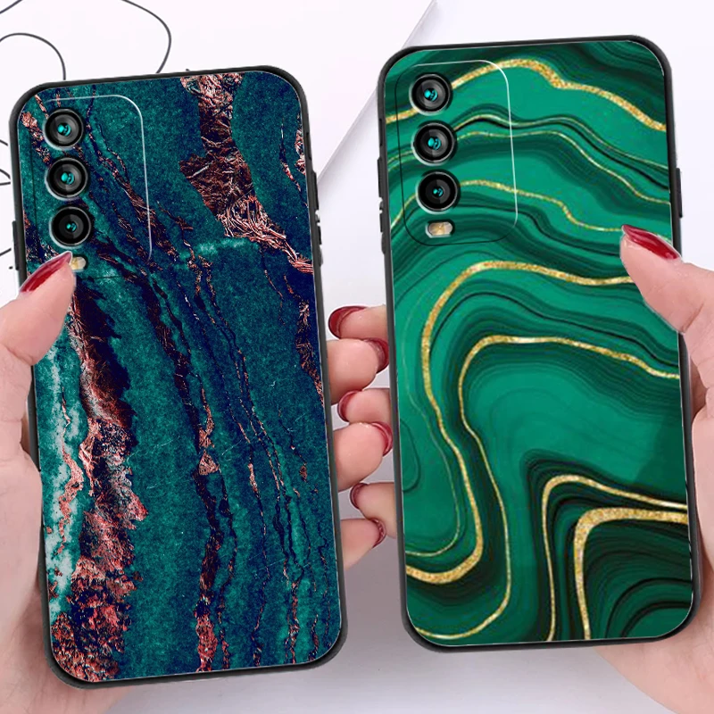 

Marble Art Fashion Phone Cases For Xiaomi Redmi 7 7A 9 9A 9T 8A 8 2021 7 8 Pro Note 8 9 Note 9T Funda Soft TPU Coque Back Cover