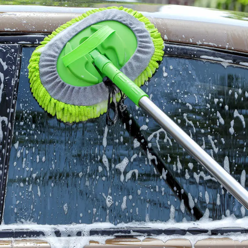 

Car Wash Mop Car Wiping Brush Telescopic Car Wash Brush Car Cleaning Tool Dust Duster Car Cleaning Tools Detailing Coche