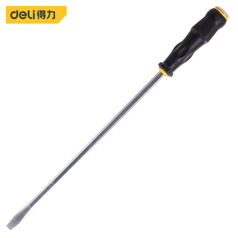 Deli Slotted rubber plastic handle through core screwdriver Snap Ring Hand Wire stripper Nippers Multipurpose kit multi-function