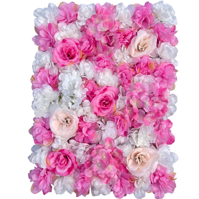 

40*60CM Simulation Flower Wall Background Flower Wall Photography Props Fake Flower Decoration Silk Flower Wedding Home Decor