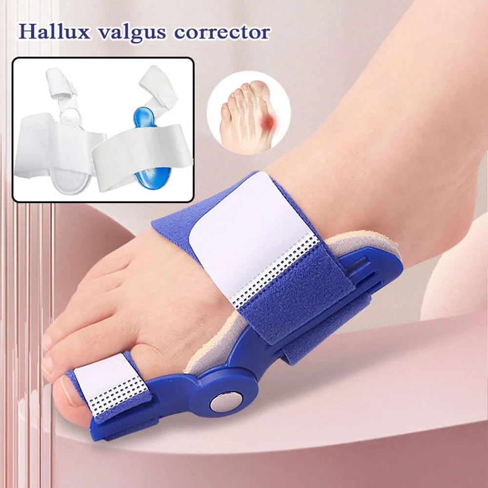

Adjustable Bunion Corrector Foot Care Straightener Tool Toe Protector Foot Pain Relief Available Day and Night Toe Protector