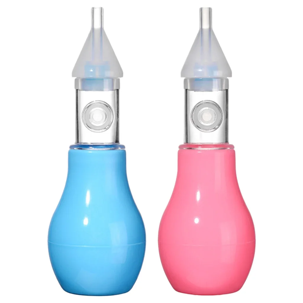 Детский назальный аспиратор для очистки черных точек — конструкция гибкой