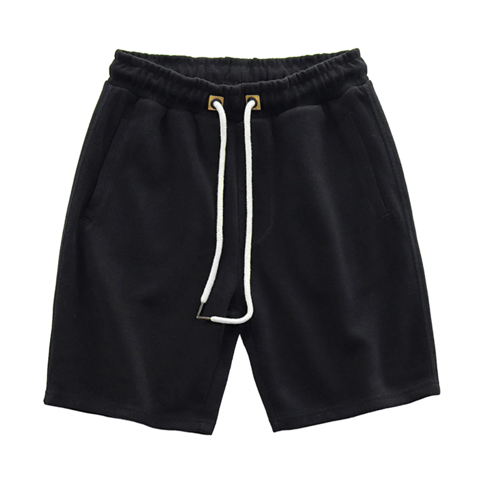 Men Summer Sports Shorts Elastic Waist Straight Leg Loose Beach Fashion Casual Street Style Pants Pantalon Ropa In Stock |
