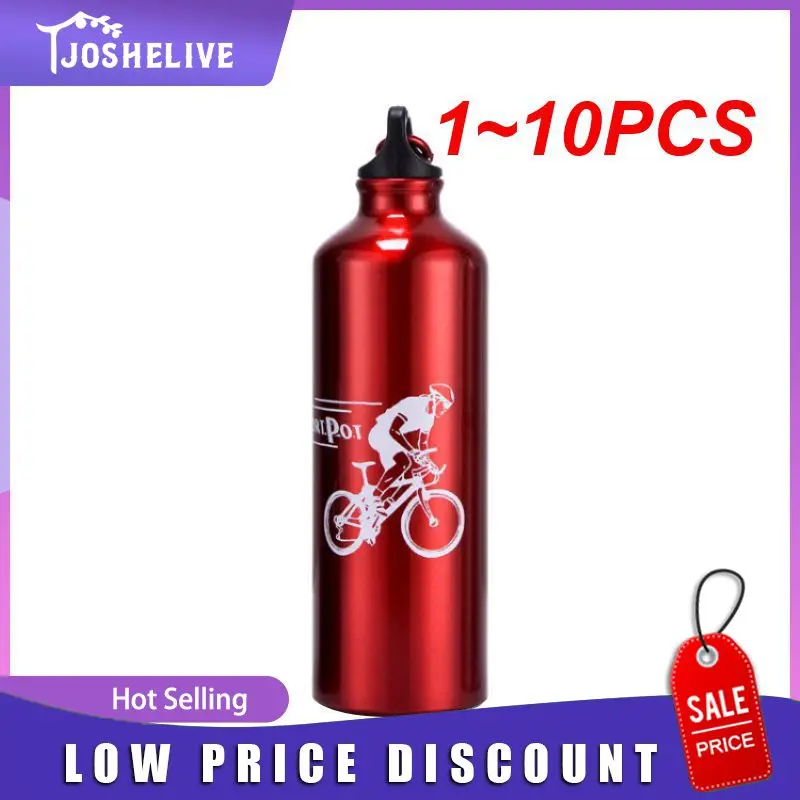 

1~10PCS 750ml Cycling Thermal Bike Versatile Bottle Aluminum Alloy Bicycle Water Bottle MTB Mountain Бутылка Для Велосипеда Bike