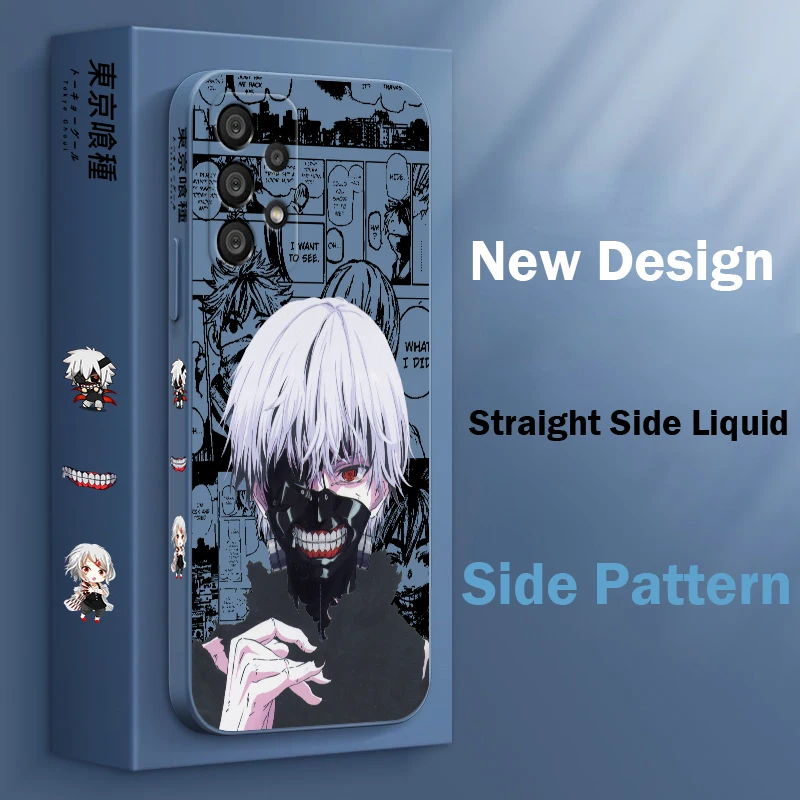 Чехол для телефона с аниме Токийский Гуль Samsung A55 A53 A33 A52 A32 A71 A51 A21S A35 A25