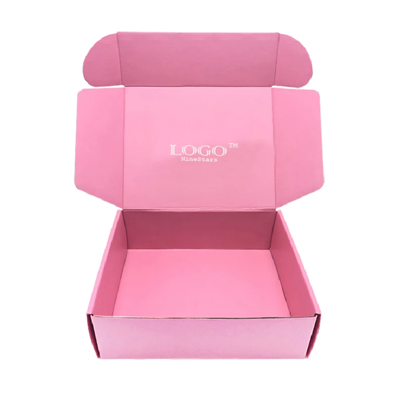 Недорогая фабричная цветная печать логотипа гофрированная пользовательская